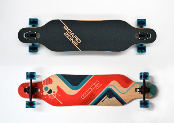 Longboard Board Zone Vira Drop